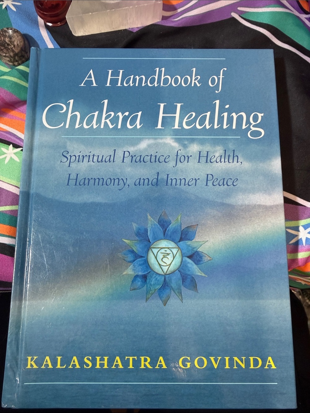 A Handbook of Chakra Healing by — Blue Hardcover